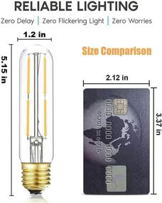 img 3 attached to 🔍 SEO-friendly Equivalency Incandescent Cabinet with Dimmable Tubular Design