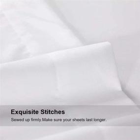 img 1 attached to ILAVANDE Microfiber Breathable Resistant Pillowcases