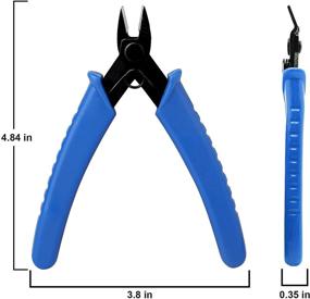 img 3 attached to 🔪 XOOL ультратонкие резцы с пружиной - идеально подходят для электроники, моделей, ювелирных изделий и наборов.