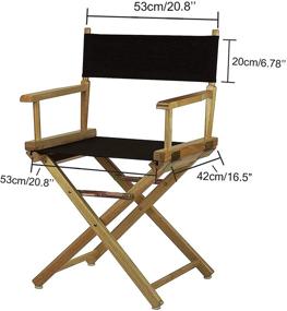 img 3 attached to Enhance Your Directors Chair with Counting Mars 2 Set Replacement Cover Canvas - 20cm X 52cm + 52cm X 42cm