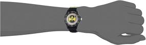 img 2 attached to 🦇 Batman Boys' BAT5038 Black Time Teacher Batman Watch: The Perfect Timepiece for Your Little Batman