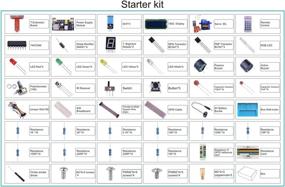 img 2 attached to 🔧 BONROB Raspberry Pi 4 Model B, 3B+ Starter Learning Kit with GPIO Expansion Board, LCD RGB, Breadboard, and Infrared Remote Control - Compatible with Raspberry Pi 4B, 3B+, 3B, 2B, Zero