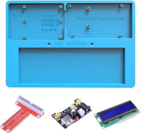 img 3 attached to 🔧 BONROB Raspberry Pi 4 Model B, 3B+ Starter Learning Kit with GPIO Expansion Board, LCD RGB, Breadboard, and Infrared Remote Control - Compatible with Raspberry Pi 4B, 3B+, 3B, 2B, Zero