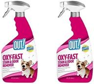 🧼 out! pet stain & odor remover 32oz (pack of 2) - enhanced with oxygen activation logo