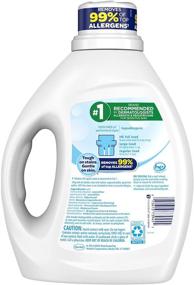 img 3 attached to all Liquid Laundry Detergent Free Clear: Gentle Cleaning for Sensitive Skin - 58 Loads, 88oz