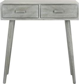 img 3 attached to 🏢 Safavieh Home Dean Mid-Century Modern Slate Grey Console with 2 Drawers: A Sleek Storage Solution