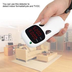 img 2 attached to Professional Hand-Held Formaldehyde Detector - TOPINCN Portable