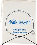 4ocean beaded bracelet reusable stickers logo