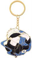 🔑 jujutsu kaisen gojo satoru keychain: embrace the power of sorcery! logo