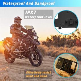 img 1 attached to 🚀 R&P для BMW R1200GS Мобильный телефон кронштейн навигации ADV F700 800GS CRF1000L Africa Twin Зарядка через USB 12 мм крепление - идеальный аксессуар для мотоцикла