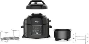 img 3 attached to 🍲 Ninja OP305 Foodi 6.5-кварт Pressure Cooker, который обжаривает, паровой котел и воздушный фритюрница с технологией TenderCrisp Multi-Cooker и Fryer All-in-One (ремонтный)