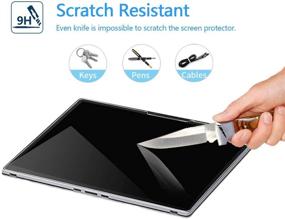 img 3 attached to 📱 Megoo Surface Book 3 13.5-inch Tempered Glass Screen Protector - Easy Installation, Scratch Resistant, Smooth Touch - Compatible with Microsoft Surface Book 1/2