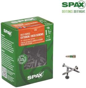 img 2 attached to SPAX Screws 4191670400404 8 Inch Exterior - Superior Quality & Durability for Outdoor Projects