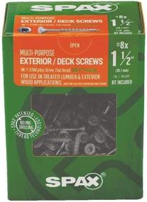 img 3 attached to SPAX Screws 4191670400404 8 Inch Exterior - Superior Quality & Durability for Outdoor Projects