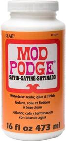 img 4 attached to 🎨 Mod Podge Waterbase Sealer, Glue and Finish, Satin, 16 Ounce: The Ultimate Multipurpose Crafting Solution!