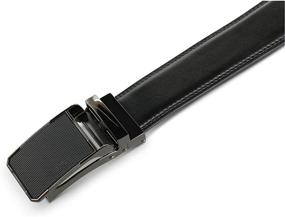 img 3 attached to 👔 AMBR Men's Designer Leather Belts - Stylish Men's Accessories in Belts