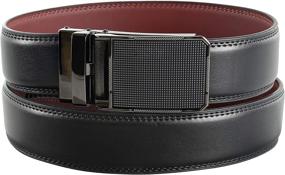 img 2 attached to 👔 AMBR Men's Designer Leather Belts - Stylish Men's Accessories in Belts