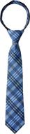 plaid woven zipper boys' accessories by spring notion at neckties logo