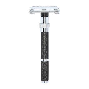 img 3 attached to 🪒 Parker 96R: Ultimate Long Handle Butterfly Open Safety Razor with 5 Premium Platinum Double Edge Razor Blades