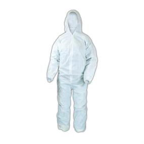 img 1 attached to Magid EconoWear Coverall Disposable Elastic Occupational Health & Safety Products for Personal Protective Equipment