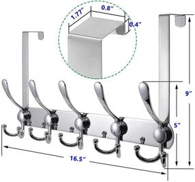 img 3 attached to 🧺 Stainless Steel Clothes Towel Hanger