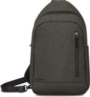 travelon sling bag black one_size women's handbags & wallets logo
