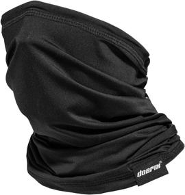 img 1 attached to 🧣 Versatile Neck Gaiter Face Mask: Stay Protected with Reusable Cloth Masks, Bandana, Balaclava, and Scarf Shield