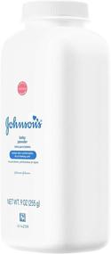 img 3 attached to 👶 Johnson's Baby Powder: Hypoallergenic, Paraben-Free, Phthalate-Free, Dye-Free, Delicate Skin Care - 9 oz (Pack of 4)