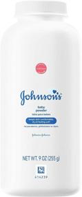 img 4 attached to 👶 Детский порошок Johnson's: Гипоаллергенный, без парабенов, без фталатов, без красителей, нежный уход за кожей - 9 унций (упаковка из 4)