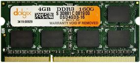 img 2 attached to ⚡️ DOLGIX 4ГБ DDR3 PC3-12800 1600МГц Sodimm ОЗУ для ноутбука - Повысьте производительность своего ноутбука с помощью этого модуля памяти для ноутбука с 204 контактами.