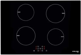 img 4 attached to 🍳 GASLAND Chef IH77BF 30 Inch Induction Cooktop, Electric Stovetop, 240V Drop-in with 4 Cooking Zones, Countertop Design, 9 Power Levels, Sensor Touch Control, Child Lock, 1-99 Minutes Timer