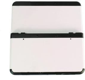 img 2 attached to 🎮 Ambertown Nintendo New 3DS 2015 Version Faceplate Plates Upper & Back Battery Housing Shell Case Cover (White)