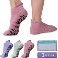 hylaea unisex non-slip grip socks – ideal for yoga, hospitals, pilates, barre, ankles, and cushioning. logo