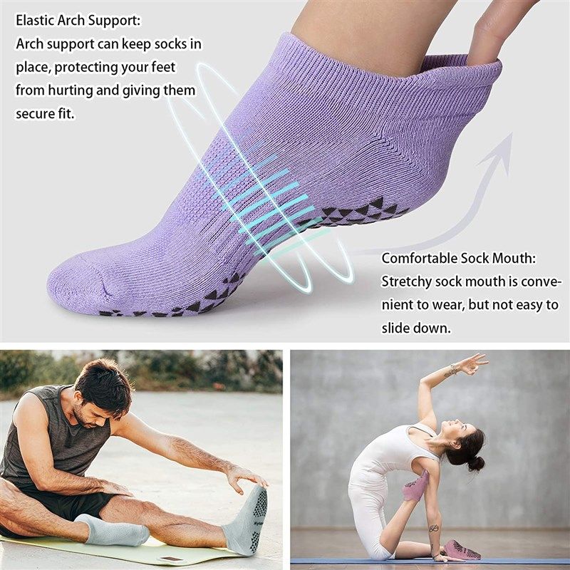Fakespot  Hylaea Unisex Non Slip Grip Socks Fo Fake Review