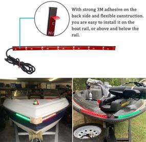 img 1 attached to 🚤 Boaton Marine Boat Led Navigation Lights: Hassle-free Installation for Various Watercraft