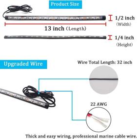 img 3 attached to 🚤 Boaton Marine Boat Led Navigation Lights: Hassle-free Installation for Various Watercraft