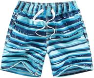 eulla little boardshorts: premium resistant boys' swimwear for active swimmers logo