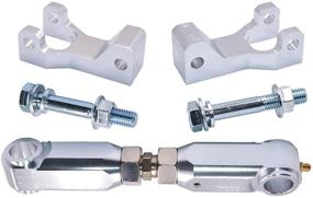 img 4 attached to 🛠️ Carbman Billet Lowering Kit: Front & Rear for Yamaha Raptor 700/700R, Raptor 350, and Raptor 660/660R ATV (2001-2017)