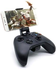 img 1 attached to Dainslef Xbox/Xbox One Controller Phone Mount: The Ultimate Xbox Controller Holder for Phones - Foldable Clamp for Microsoft Xbox One/Xbox One S/Steelseries Nimbus Duo (Clip Only)