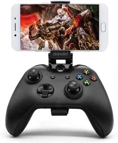 img 3 attached to Dainslef Xbox/Xbox One Controller Phone Mount: The Ultimate Xbox Controller Holder for Phones - Foldable Clamp for Microsoft Xbox One/Xbox One S/Steelseries Nimbus Duo (Clip Only)