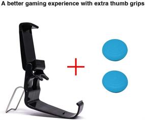 img 2 attached to Dainslef Xbox/Xbox One Controller Phone Mount: The Ultimate Xbox Controller Holder for Phones - Foldable Clamp for Microsoft Xbox One/Xbox One S/Steelseries Nimbus Duo (Clip Only)