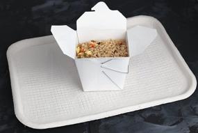 img 2 attached to 🥡 Efficient Solutions: The All-New Disposable Rectangular Cafeteria MT Products