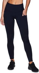 img 4 attached to RBX Athletic Running Leggings Pockets Sports & Fitness for Running