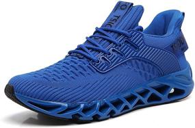 img 3 attached to EZKRWXN Men's Sport Running Tennis Athletic Walking Shoes - Jogging Sneakers