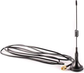 img 3 attached to 📡 Electrodepot 433 MHz Unity Gain Omni Antenna: 6" with Magnetic Base & Male SMA Connector - 50 Ohm Impedance