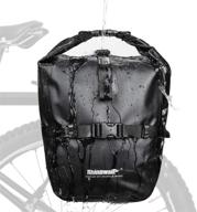 🚲 rhinowalk 20l bike pannier bag: waterproof, durable, and spacious trunk bag for cycling and traveling логотип