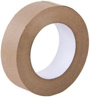 📦 looneng water activated gummed kraft paper tape - secure packaging tape for stretching & tamper evident sealing - 36mm x 54.7yd logo