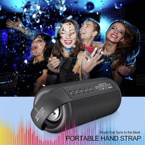 img 1 attached to 🔊 ZEALOT Portable Bluetooth Speakers - 20W Waterproof, Dual Pairing, Rich Bass, Loud Stereo, Ideal for Hiking, Cycling & Travel, Outdoor Wireless Speakers