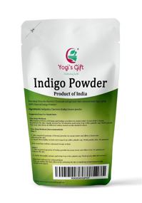 img 3 attached to 🌿 Organic Indigo Powder for Hair Dye - 8 oz (227 grams) with Free Gloves and Head Cap - Ideal for Black and Dark Hair - Indigofera Tinctoria - Black Henna - Pure Indigo - Natural Hair Color