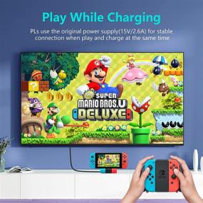 img 1 attached to Портативная сменная док-станция Archycals Nintendo Charging